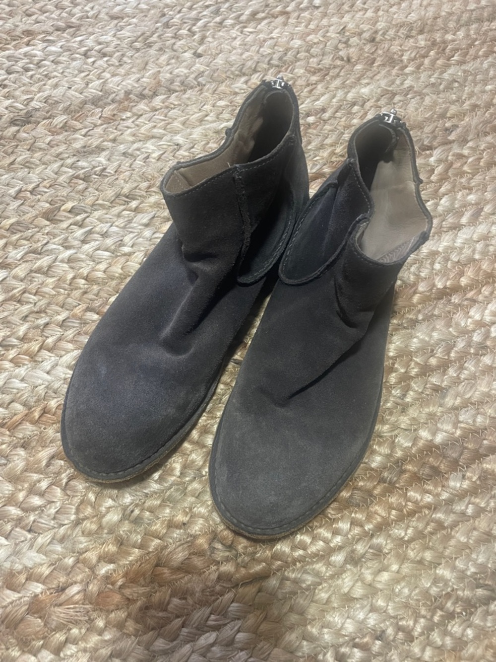 Officine Creative Black Suede Ankle Boots, size IT 38